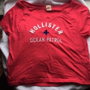 XS Pink Hollister Crop Top